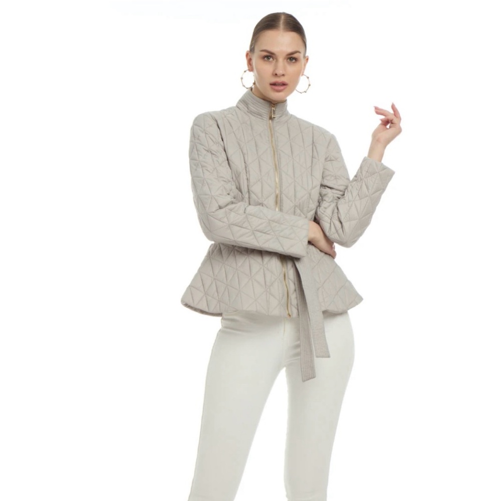 Patty Kim Pamela Diamond Puffer Jacket XS NWOT